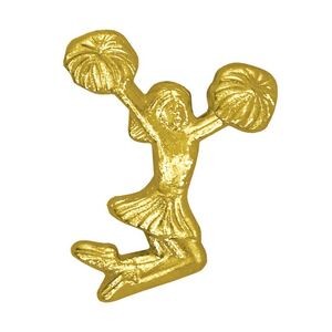 Cheerleader Pom Pom Chenille Lapel Pin